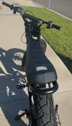 Customer photo review of Custom Seat Cover: Macfox X7L