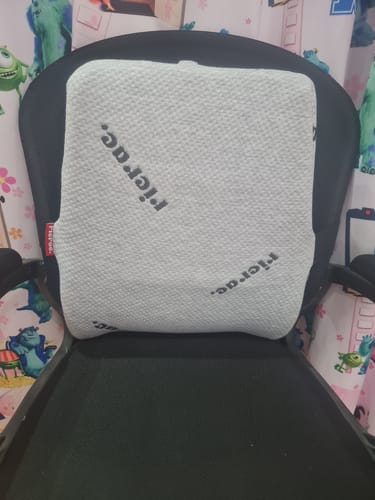 Customer photo review of Ruf- Full back Support Pillow