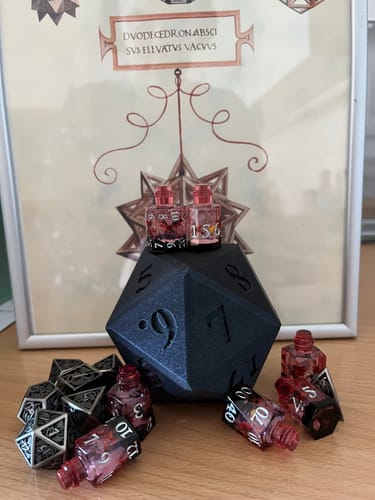 Customer photo review of Enchanted Potion Dice
