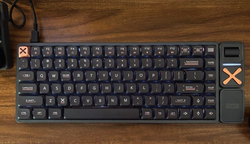 Customer photo review of IQUNIX Magi75/96 Aluminum Low Profile Mechanical Keyboard