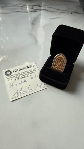 Customer photo review of HOLY WATER β Ball Marker