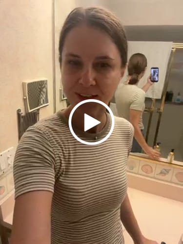 Customer video review of Besque® Magic Body Oil XL - 200ml