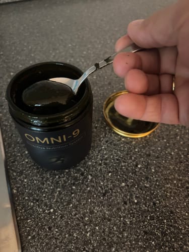 Customer photo review of OMNI9 – Bioaktives Nutrition System