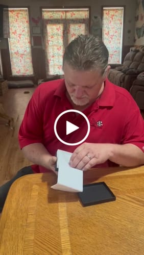 Customer video review of To My Dad - You Are Loved & Appreciated - Engraved Premium Bi-fold Leather Wallet Gift - SS627