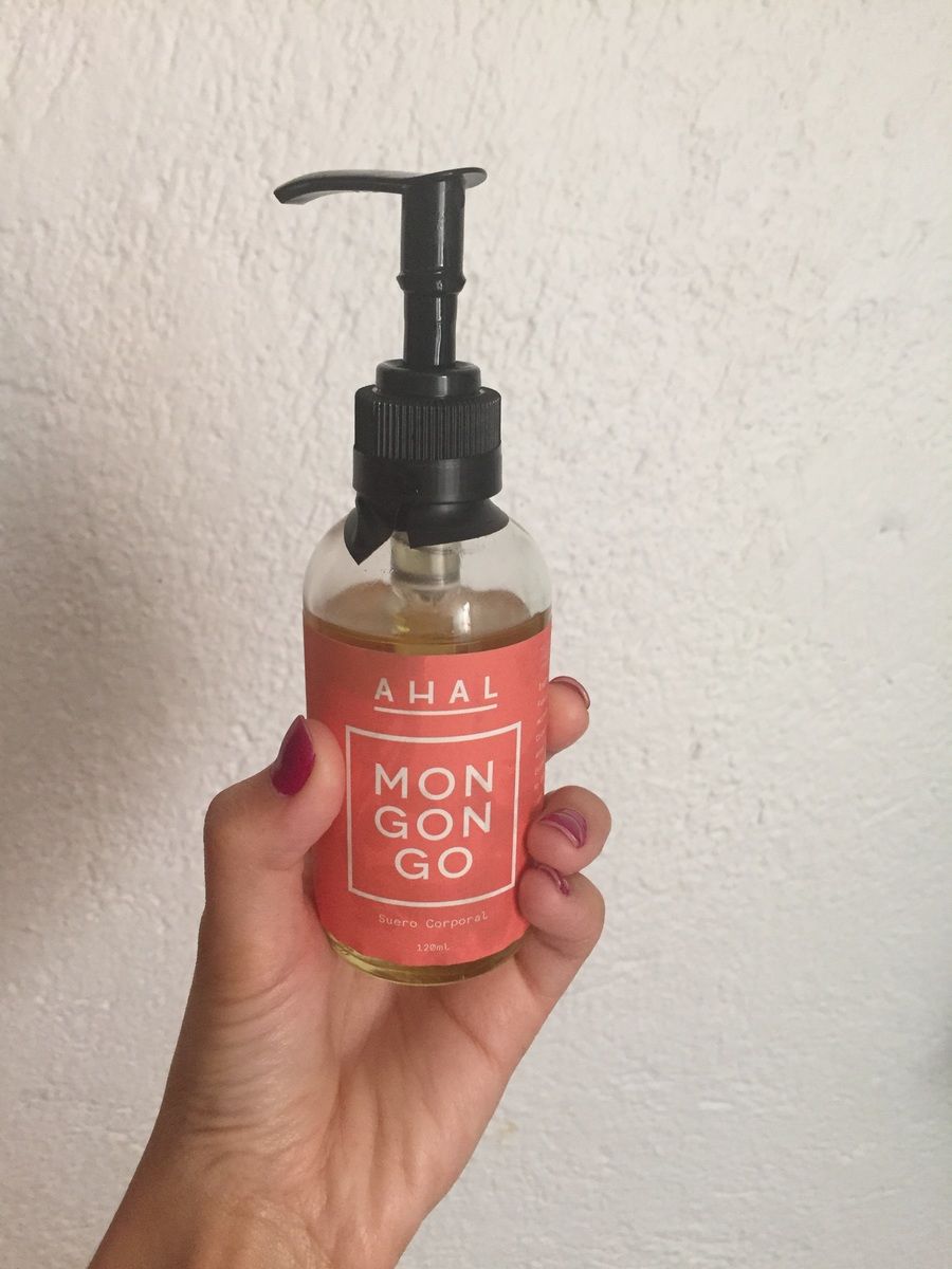 Customer photo review of Suero Corporal Humectante Mongongo con Pachuli