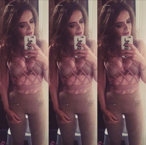 Customer photo review of Anja Bodysuit | TAUPE