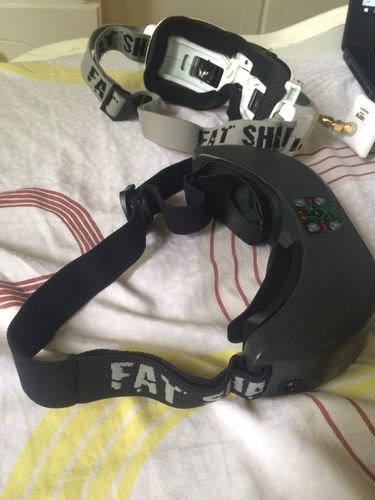 Customer photo review of FatShark Goggle Replacement Head Strap for Dominator