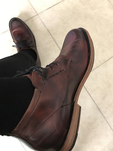 Customer photo review of Lee Chukka Boot Redwood