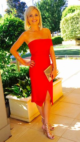 Customer photo review of Ava Dress | RED