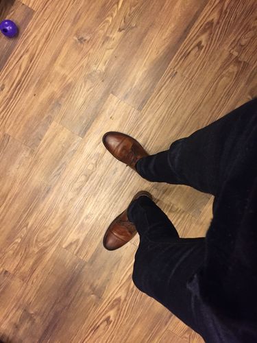 Customer photo review of Larkin II Men's Oxford Honey
