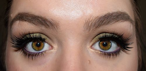 Customer photo review of Enchanted Lashes