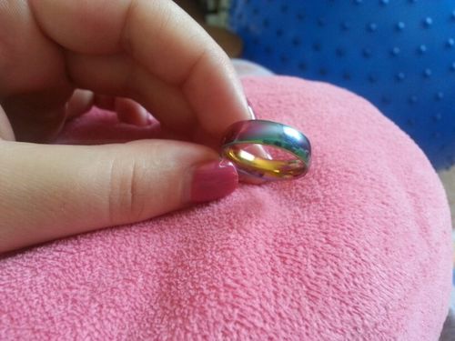 Customer photo review of LGBT Pride & Equality Ring - Offer