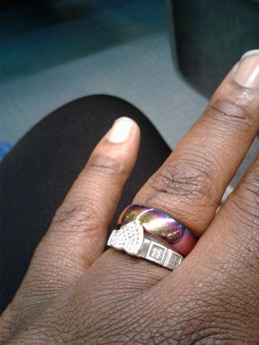 Customer photo review of LGBT Pride & Equality Ring - Offer