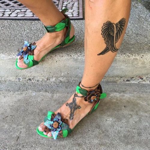 Customer photo review of "Flora Y Fauna" Transformer Sandal