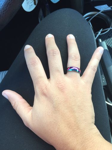 Customer photo review of LGBT Pride & Equality Ring - Offer
