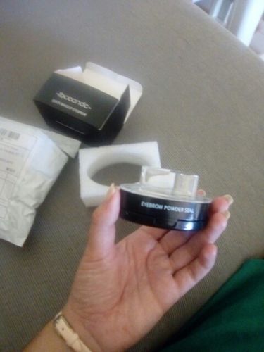 Customer photo review of Amazing Waterproof Eyebrow Stamp