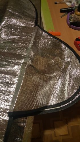 Customer photo review of Smart Windshield Cover