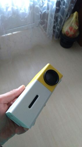 Customer photo review of LED Portable Projector