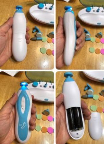 Customer photo review of BabyTrim - Your Baby Automatic Nail Trimmer (Pain Free)