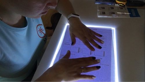 Customer photo review of LED Light-Box Tracer