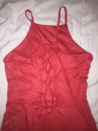 Customer photo review of Robe suède