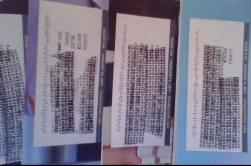 Customer photo review of Identity Theft Roller Protection Stamp - Offer