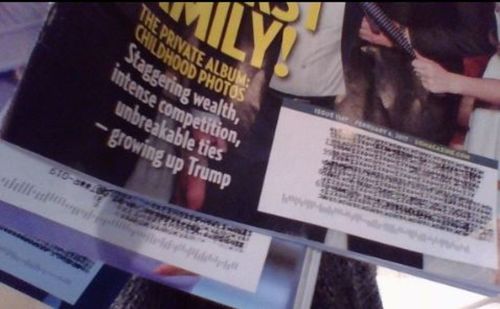 Customer photo review of Identity Theft Roller Protection Stamp - Offer