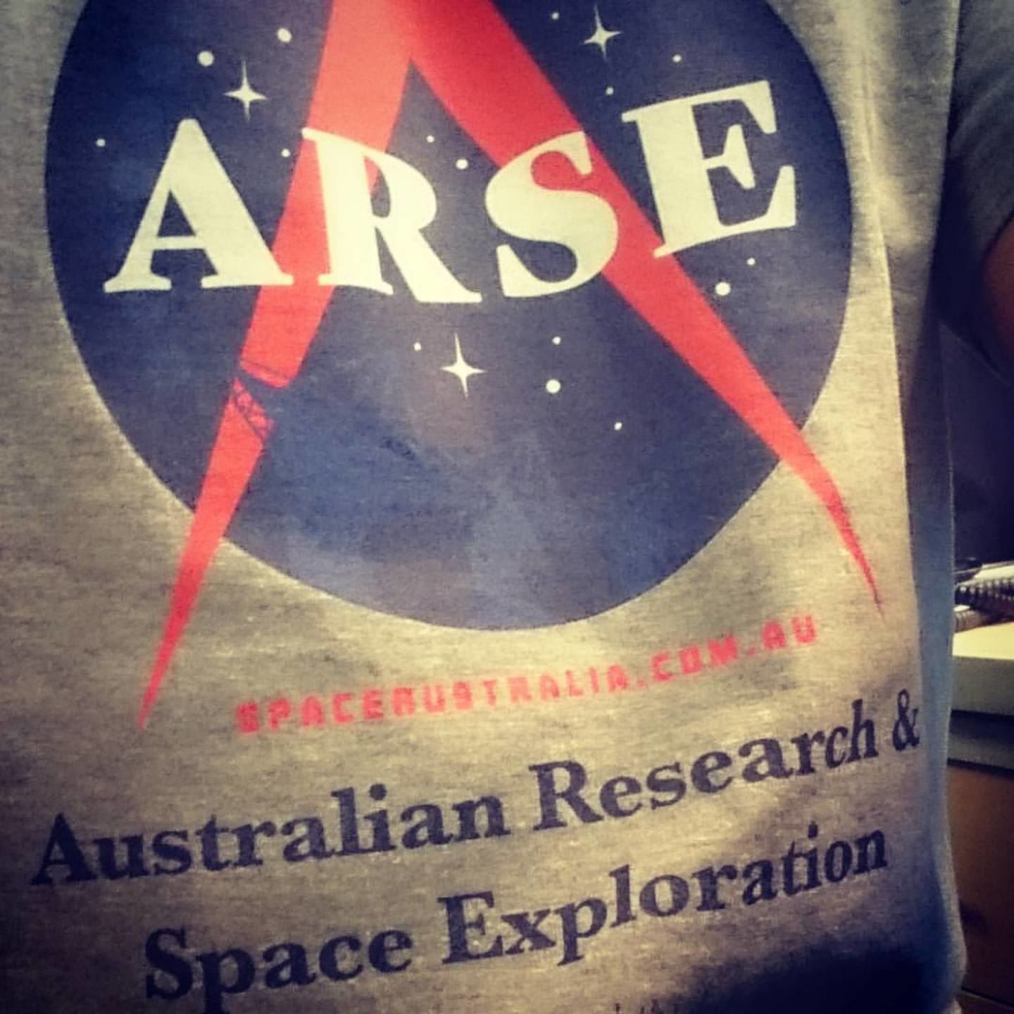 Customer photo review of Launch Tee - Grey
