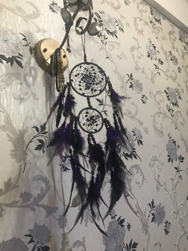 Customer photo review of Handmade Good Vibes Dream Catcher