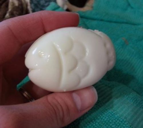 Customer photo review of Hard Boiled Egg Shaper - Offer