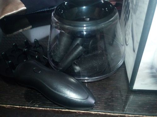 Customer photo review of Electric Makeup Brush Cleaner