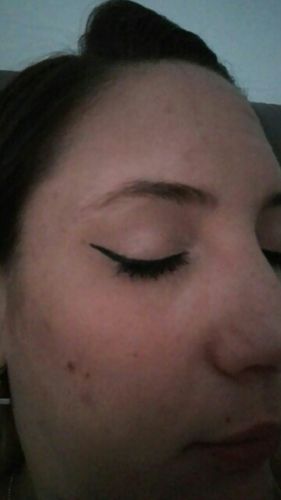Customer photo review of Waterproof Liquid Eyeliner & Pencil (2 in 1)