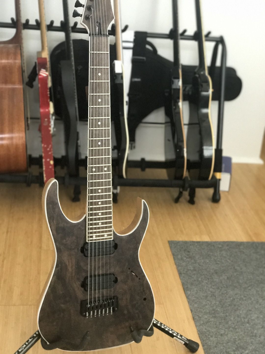 Customer photo review of 7 String Ibby HM Guitar Bridge