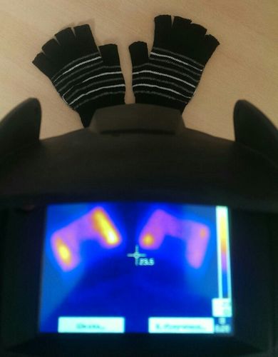 Customer photo review of USB Heated Gloves