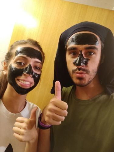 Customer photo review of Deep Cleansing Blackhead Removal Mask - Offer