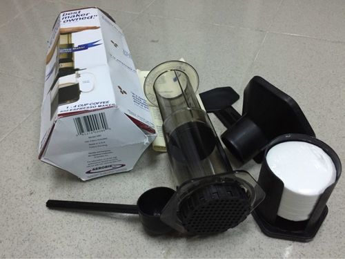 Customer photo review of Air Pressure Coffee Maker