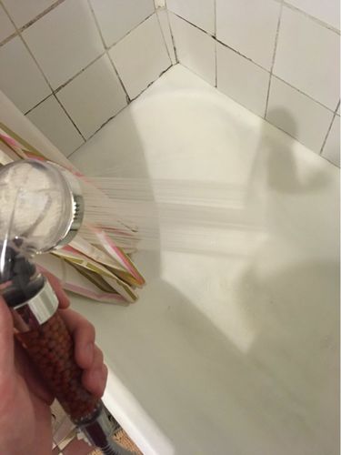 Customer photo review of Ultimate Shower Head