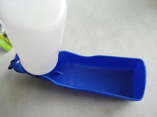 Customer photo review of Portable Pet Water Bottle - Offer