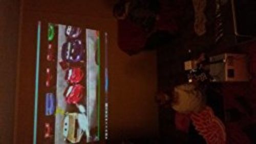 Customer photo review of ProCube - The Portable Cube Projector