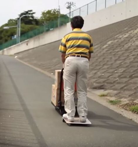 Customer photo review of Bag Pack Scooter