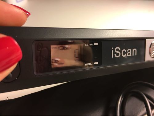 Customer photo review of iScan Portable Scanner