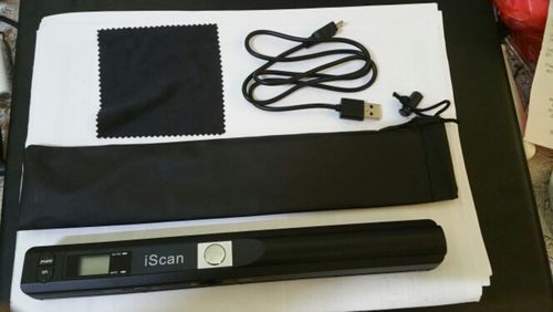Customer photo review of iScan Portable Scanner