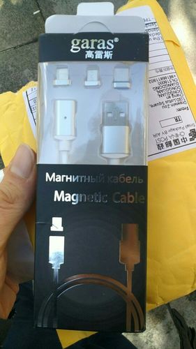 Customer photo review of 2.4A High Speed Charging Magnetic Cable for iPhone and Android