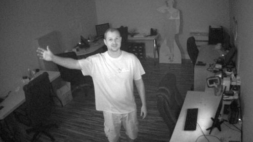 Customer photo review of WiFi Light Bulb Security Camera