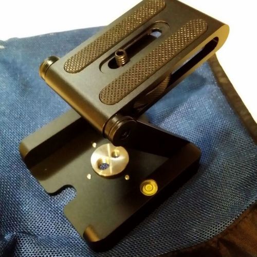 Customer photo review of Professional Pivot Tripod