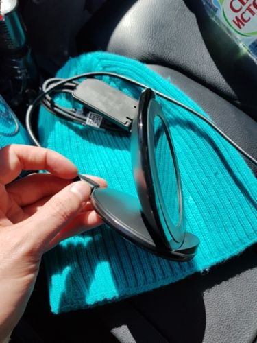 Customer photo review of Qi Fast Wireless Charger (iPhone & Samsung)