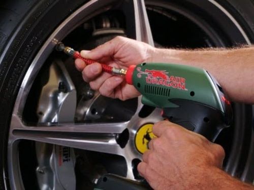 Customer photo review of Air Dragon - Portable Air Compressor