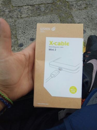 Customer photo review of WSKEN X-Cable Magnetic USB-C Phone Charger