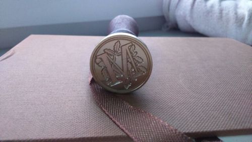 Customer photo review of ALPHABET WAX SEAL SET