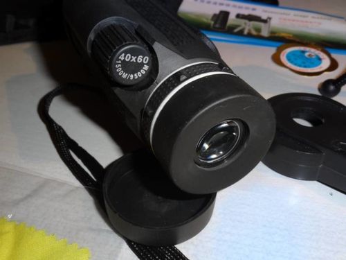 Customer photo review of Monocular Night Vision Phone Camera Lens